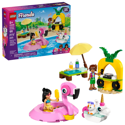 42658 LEGO - Friends - Pool Party con unicorno e fenicottero
