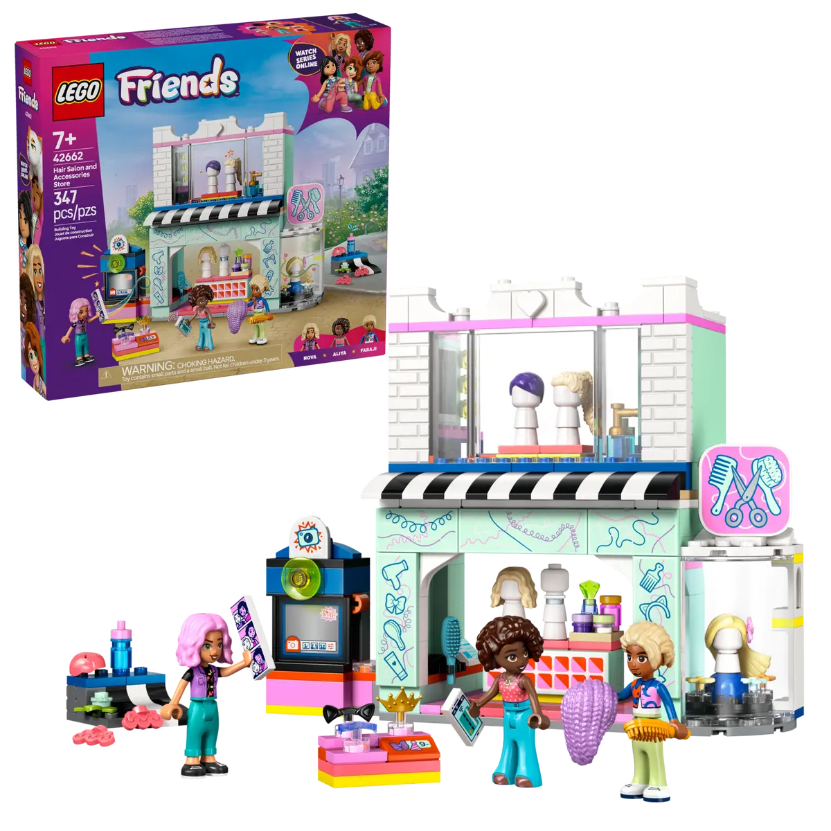 42662 LEGO Friends - Parrucchiere e Negozio di accessori