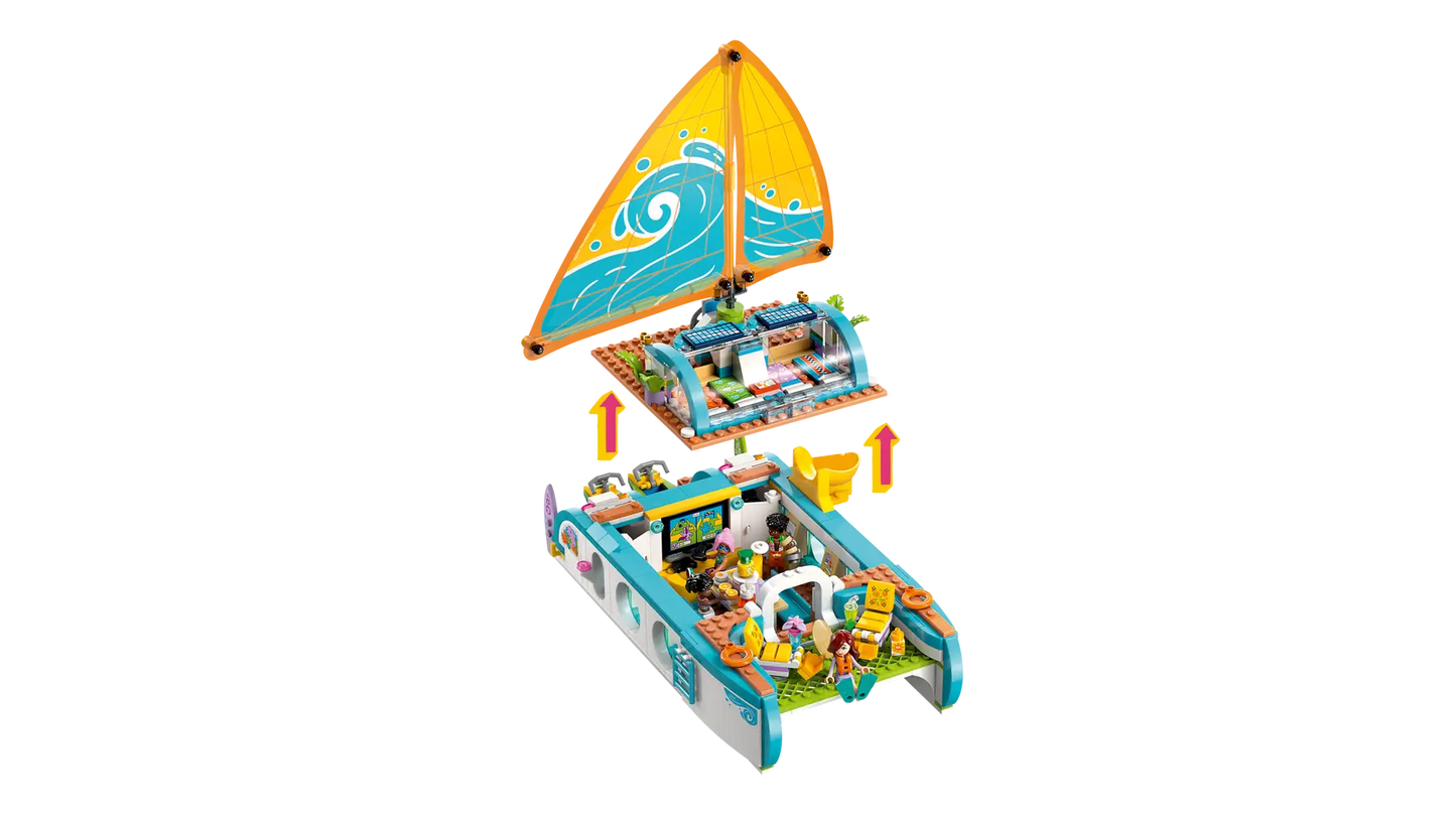 42664 LEGO - Friends - Avventura sul catamarano