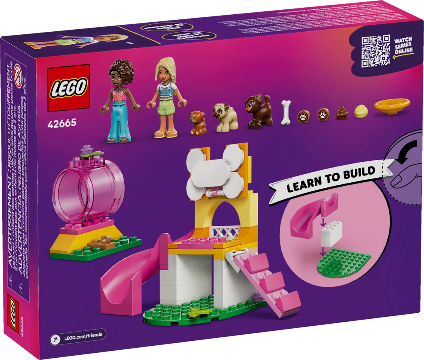 42665 LEGO - Friends - Il parco giochi dei cuccioli