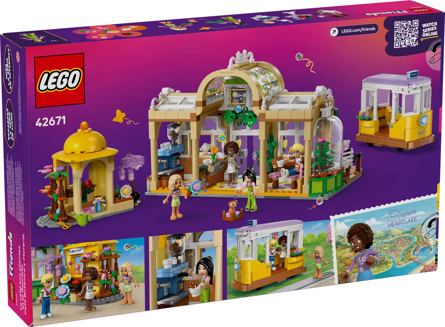 42671 LEGO - Friends - Caffè delle piante e Negozio di fiori