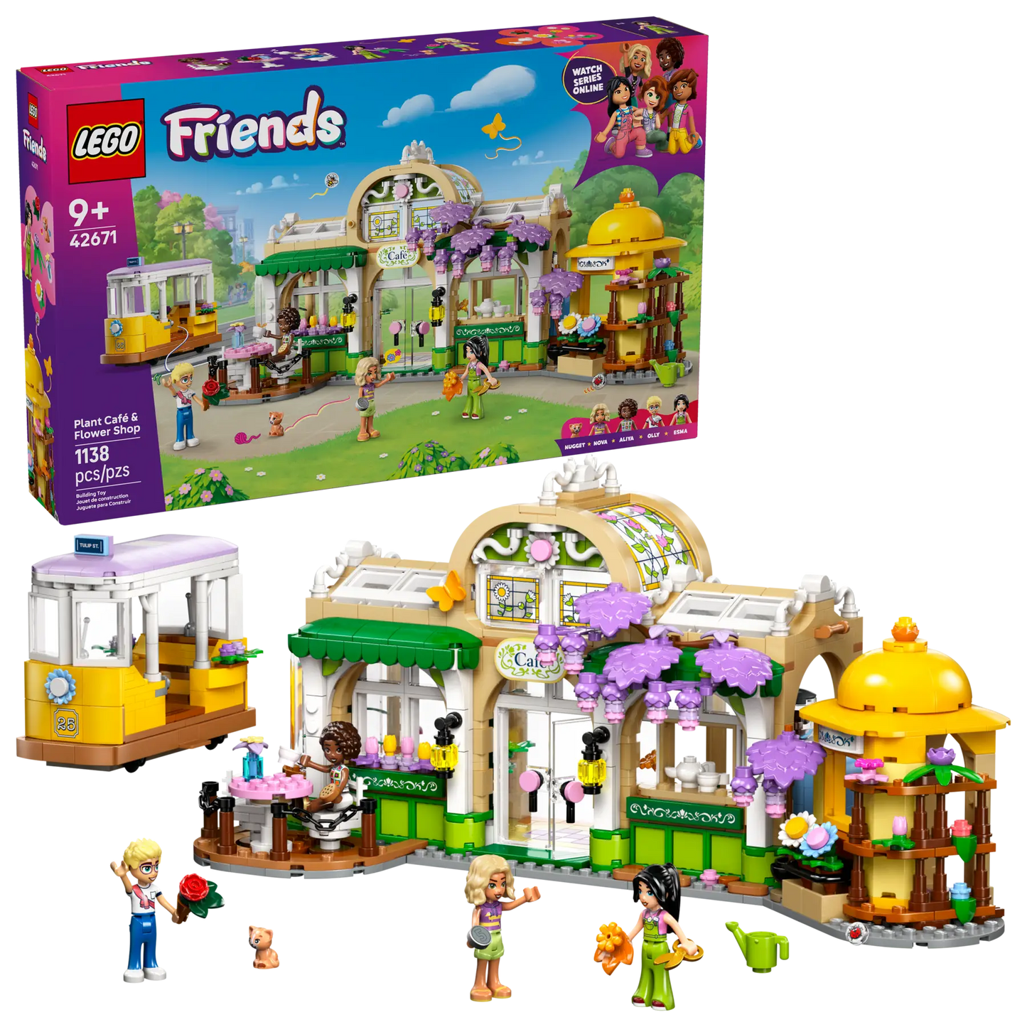 42671 LEGO - Friends - Caffè delle piante e Negozio di fiori