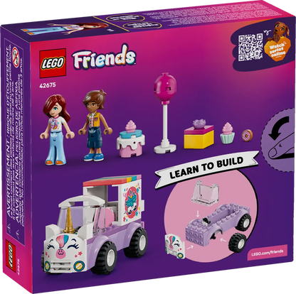 DISPONIBILE DA GENNAIO 2026 - 42675 LEGO - Friends - Auto-unicorno per la consegna di torte