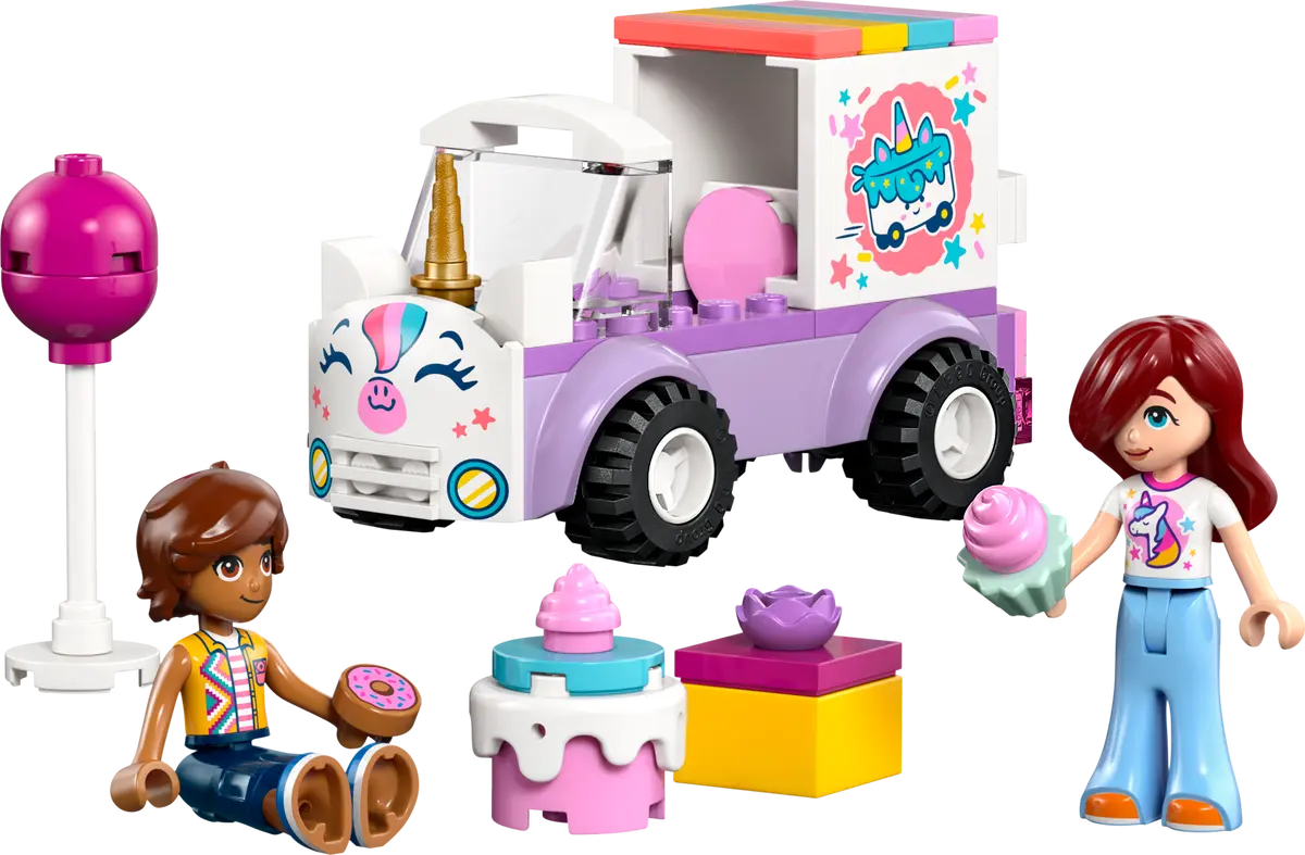 DISPONIBILE DA GENNAIO 2026 - 42675 LEGO - Friends - Auto-unicorno per la consegna di torte