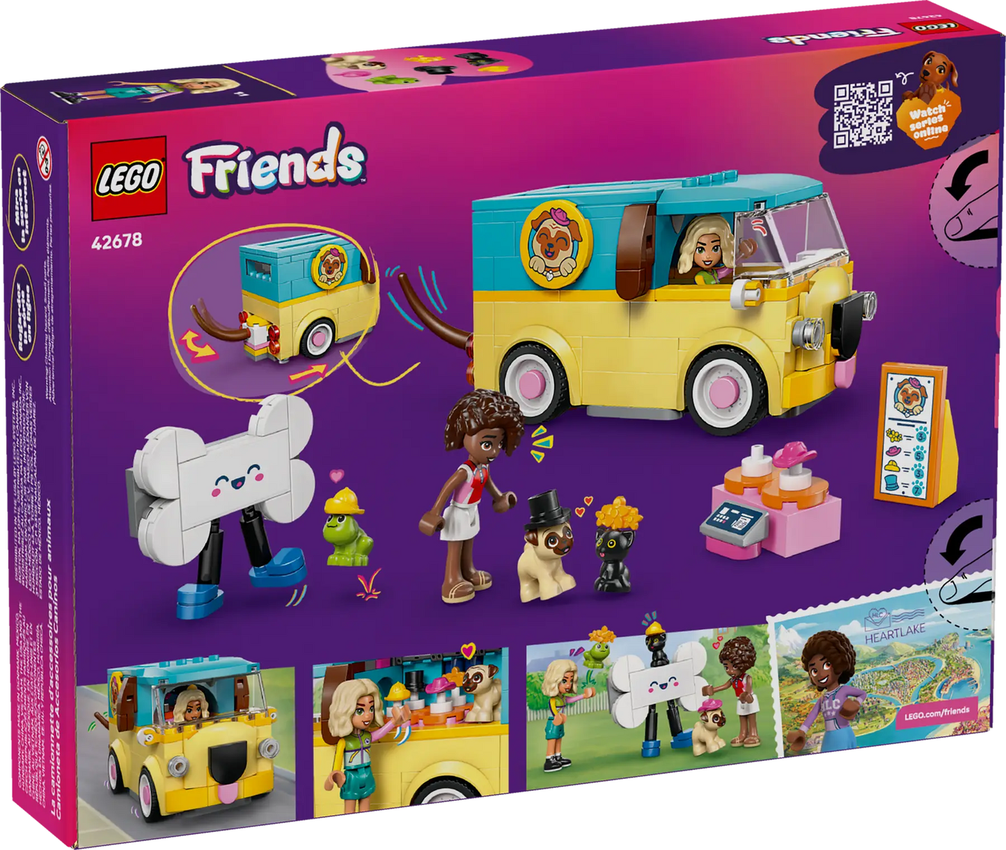 DISPONIBILE DA GENNAIO 2026 - 42678 LEGO - Friends - Furgone di accessori per animali
