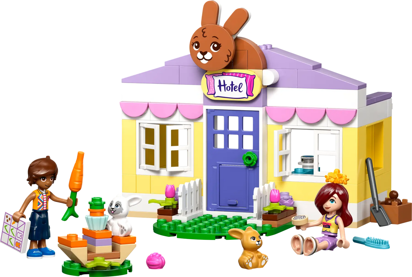 DISPONIBILE DA GENNAIO 2026 - 42679 LEGO - Friends - Hotel dei conigli di Heartlake City