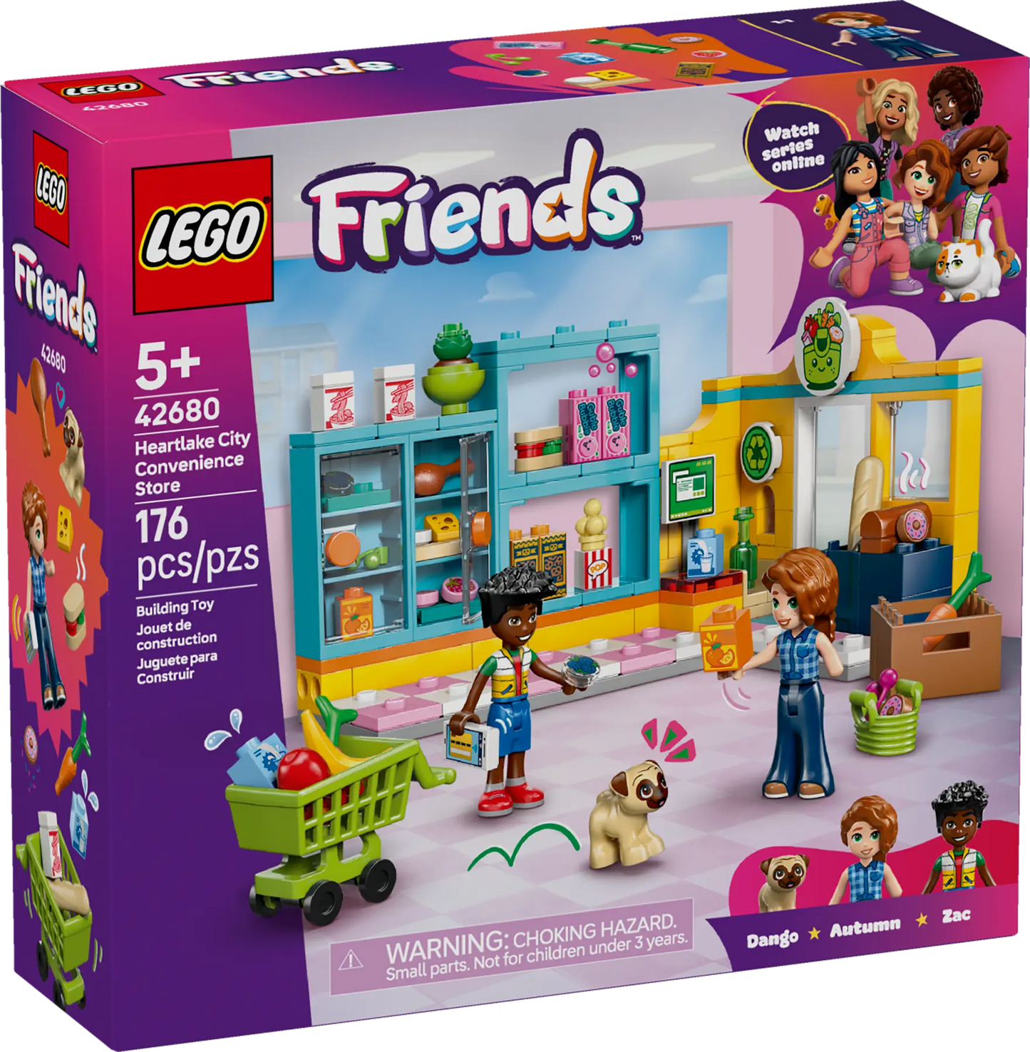 DISPONIBILE DA GENNAIO 2026 - 42680 LEGO - Friends - Minimarket di Heartlake City