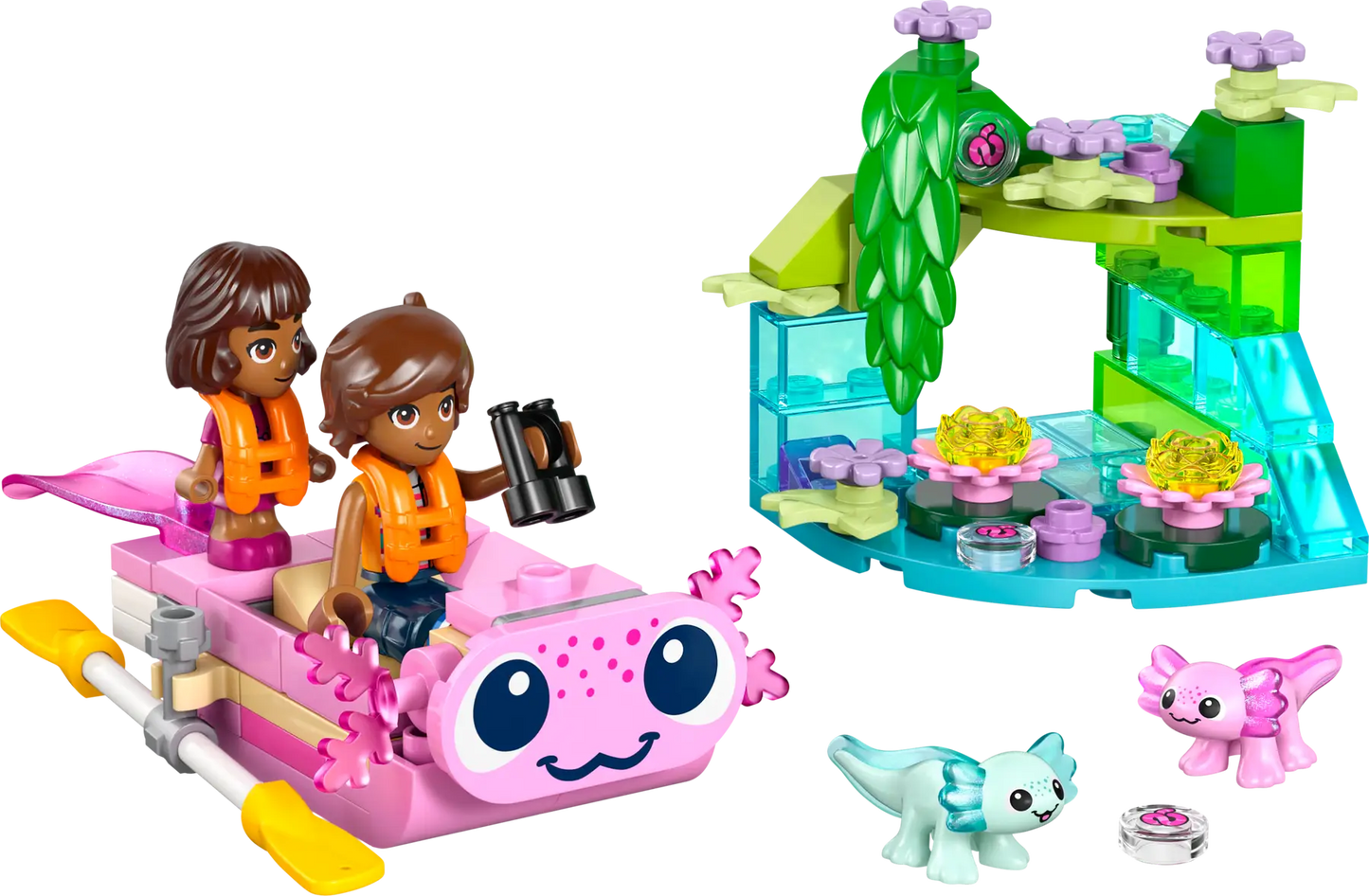 DISPONIBILE DA GENNAIO 2026 - 42681 LEGO - Friends - Barca d’avventura Axolotl