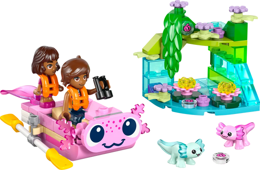 DISPONIBILE DA GENNAIO 2026 - 42681 LEGO - Friends - Barca d’avventura Axolotl