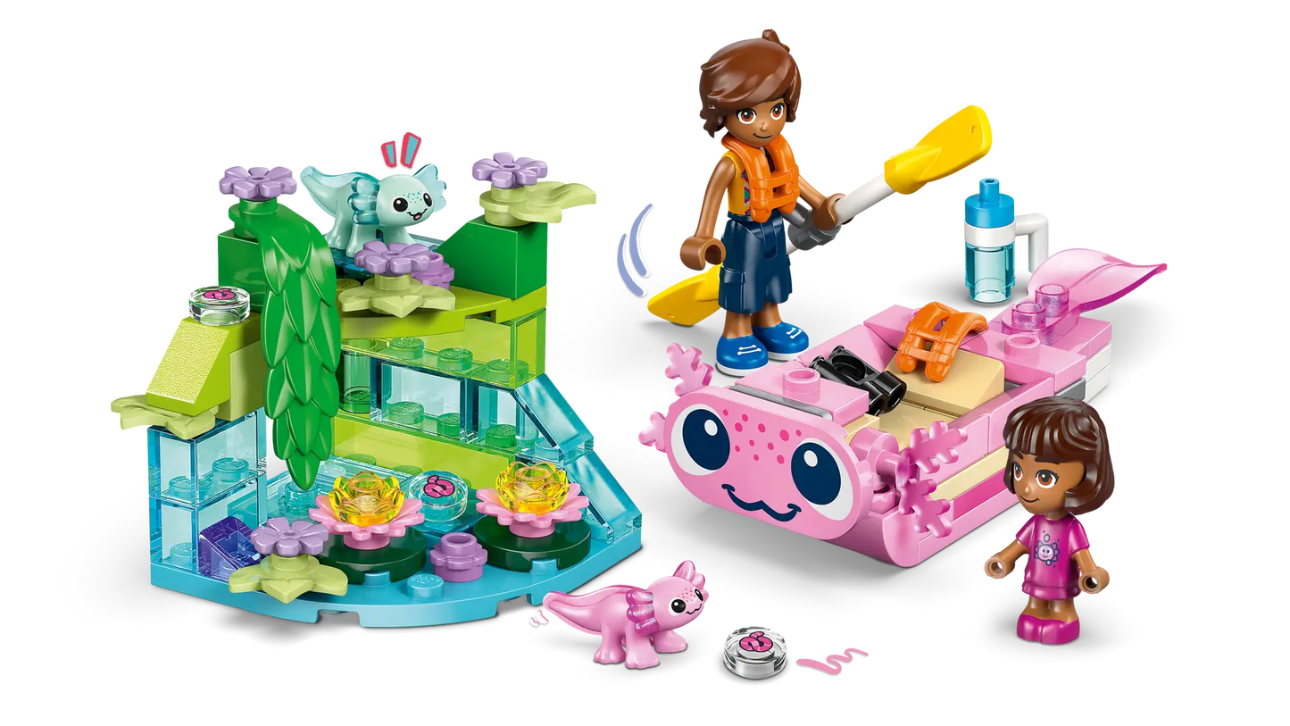 DISPONIBILE DA GENNAIO 2026 - 42681 LEGO - Friends - Barca d’avventura Axolotl