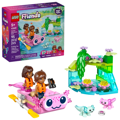 DISPONIBILE DA GENNAIO 2026 - 42681 LEGO - Friends - Barca d’avventura Axolotl