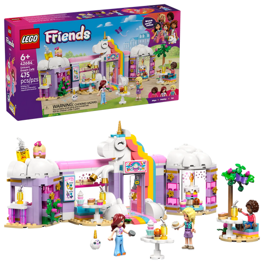 DISPONIBILE DA GENNAIO 2026 - 42684 LEGO - Friends - Caffè dei sogni Unicorno