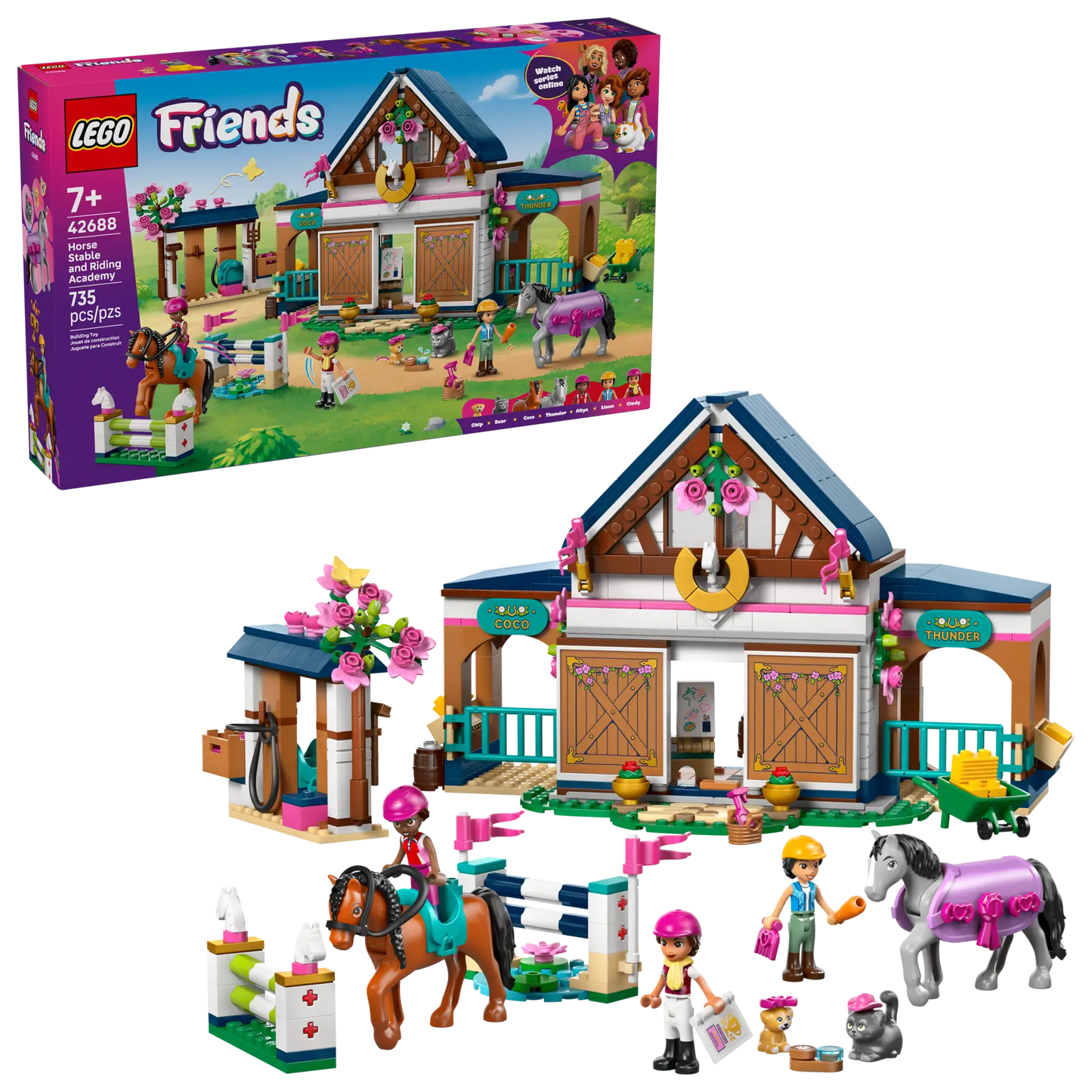 42688 LEGO - Friends - Scuderia e Accademia di equitazione