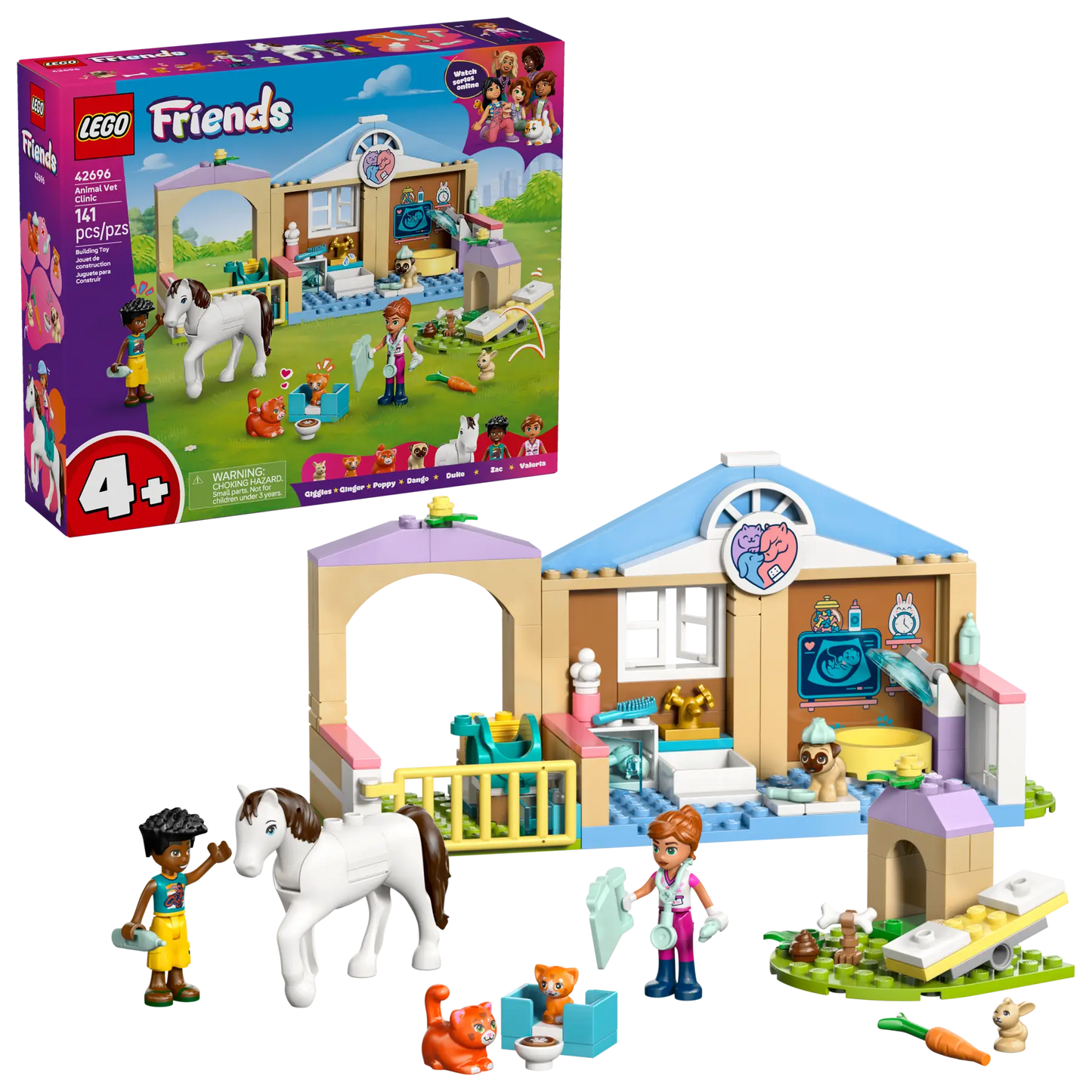 DISPONIBILE DA GENNAIO 2026 - 42696 LEGO - Friends - Clinica veterinaria
