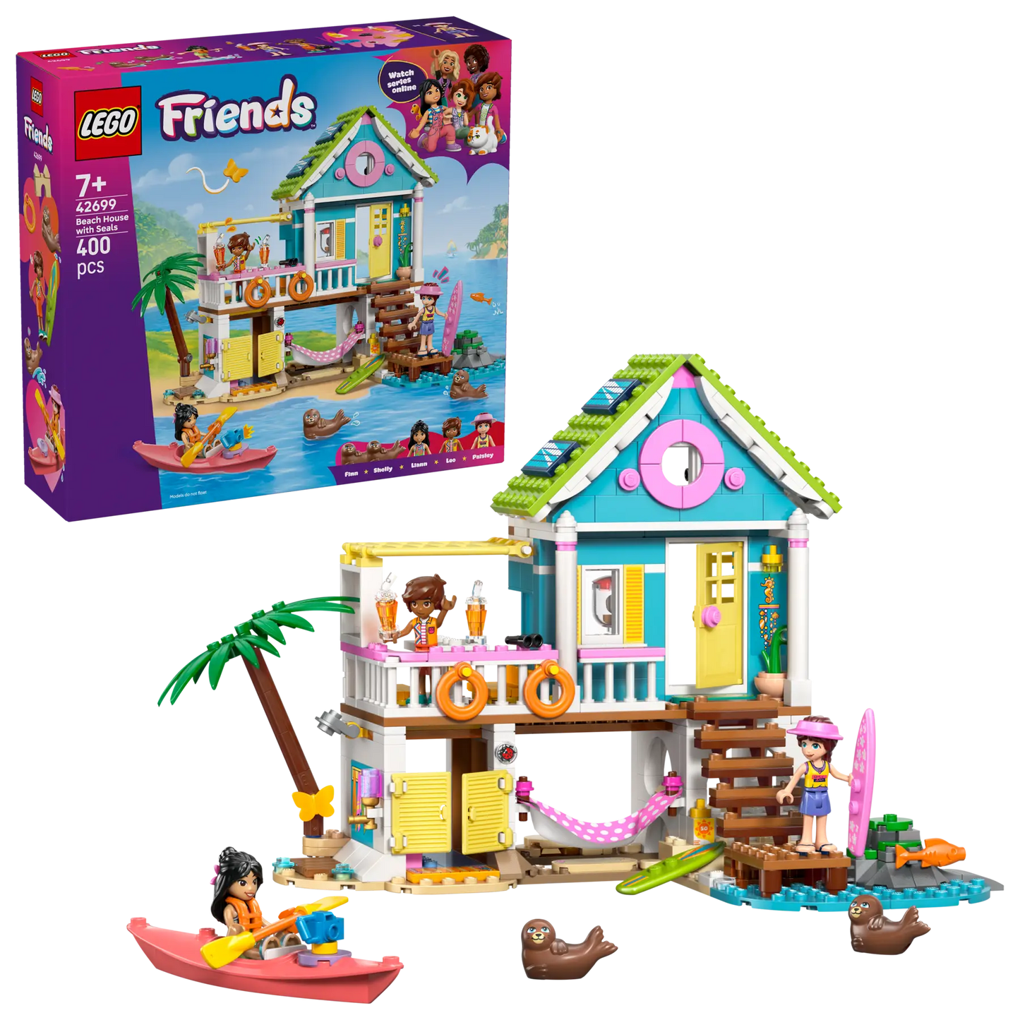 DISPONIBILE DA GENNAIO 2026 - 42699 LEGO - Friends - Casa sulla spiaggia con foche