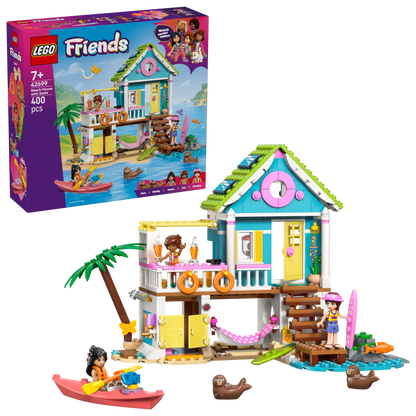 DISPONIBILE DA GENNAIO 2026 - 42699 LEGO - Friends - Casa sulla spiaggia con foche