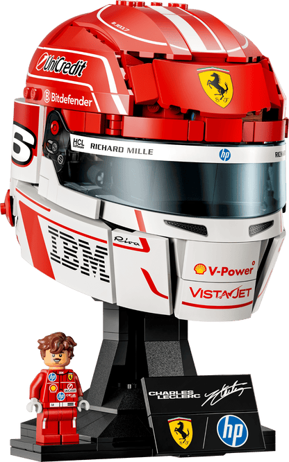 43014 LEGO Editions - Casco di Charles Leclerc Scuderia Ferrari HP