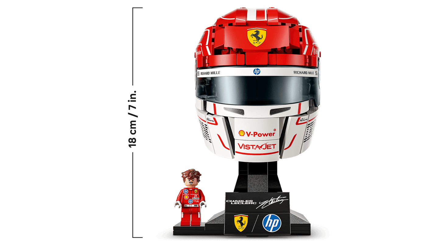 43014 LEGO Editions - Casco di Charles Leclerc Scuderia Ferrari HP