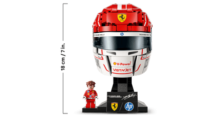 43014 LEGO Editions - Casco di Charles Leclerc Scuderia Ferrari HP