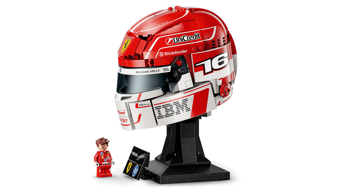43014 LEGO Editions - Casco di Charles Leclerc Scuderia Ferrari HP