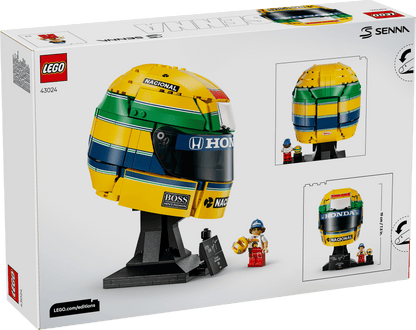 DISPONIBILE DA SETTEMBRE 2026 - 43024 LEGO Editions - Casco Ayrton Senna