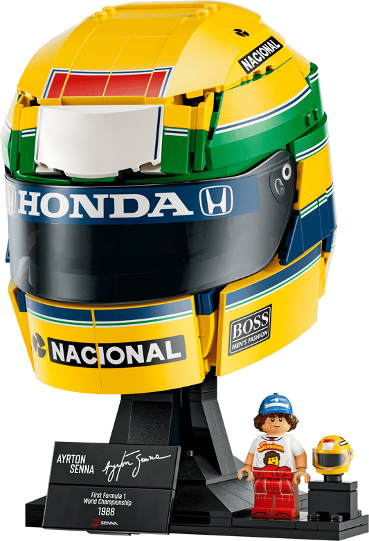 DISPONIBILE DA SETTEMBRE 2026 - 43024 LEGO Editions - Casco Ayrton Senna