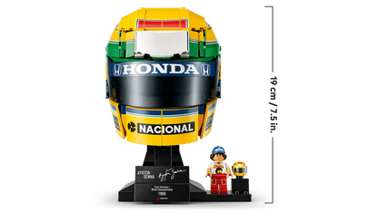 DISPONIBILE DA SETTEMBRE 2026 - 43024 LEGO Editions - Casco Ayrton Senna