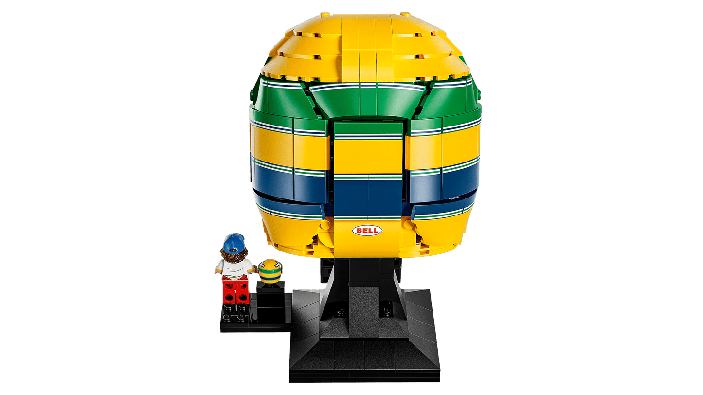 DISPONIBILE DA SETTEMBRE 2026 - 43024 LEGO Editions - Casco Ayrton Senna