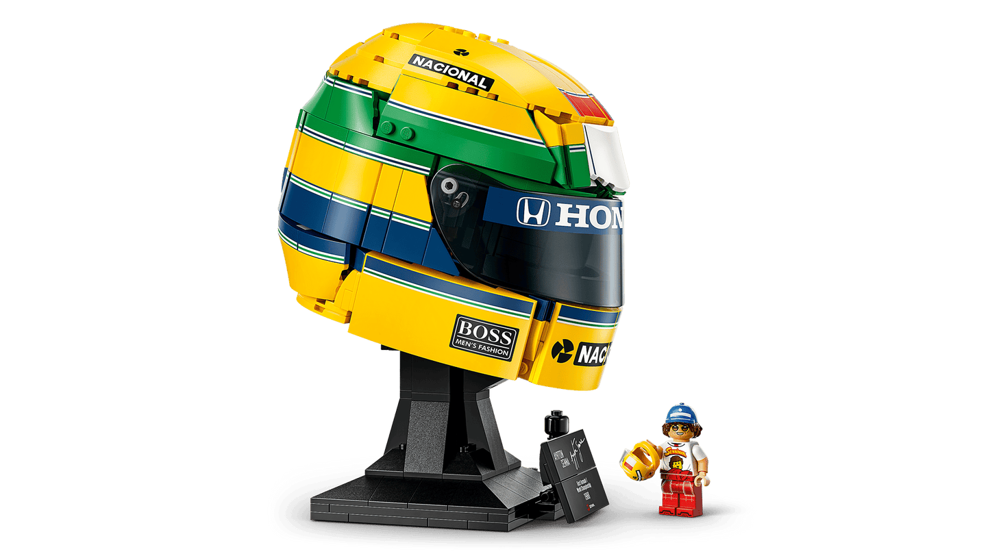 DISPONIBILE DA SETTEMBRE 2026 - 43024 LEGO Editions - Casco Ayrton Senna