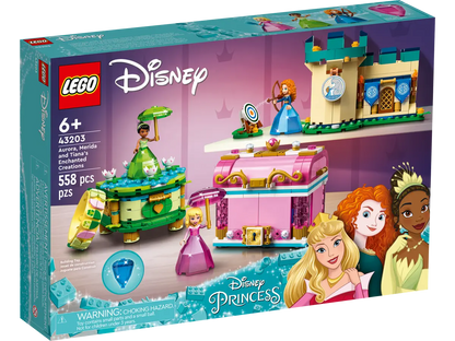 43203 LEGO Disney - Le creazioni incantate di Aurora, Merida e Tiana