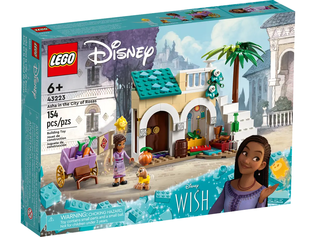 43223 LEGO Disney - Asha nella Città di Rosas