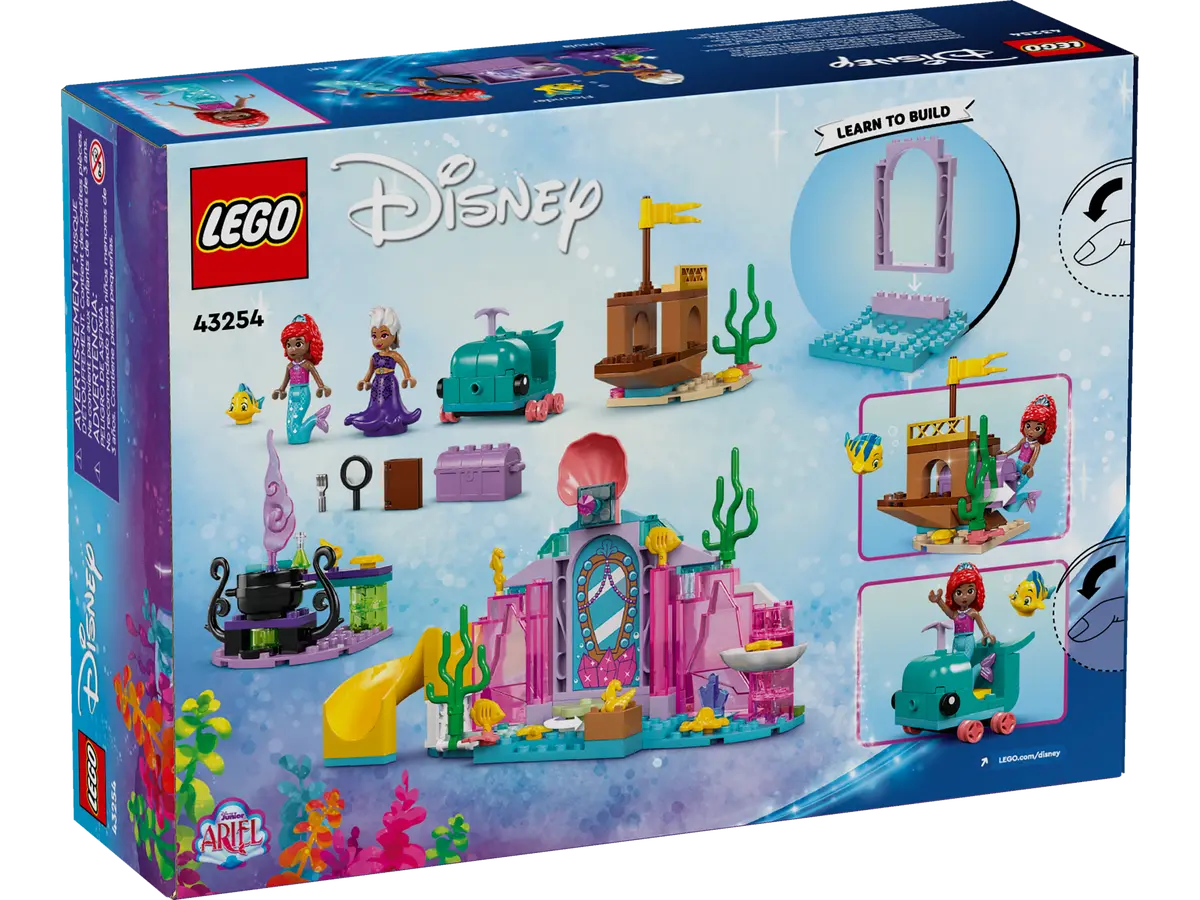 43254 LEGO Disney - La Caverna di Cristallo di Ariel