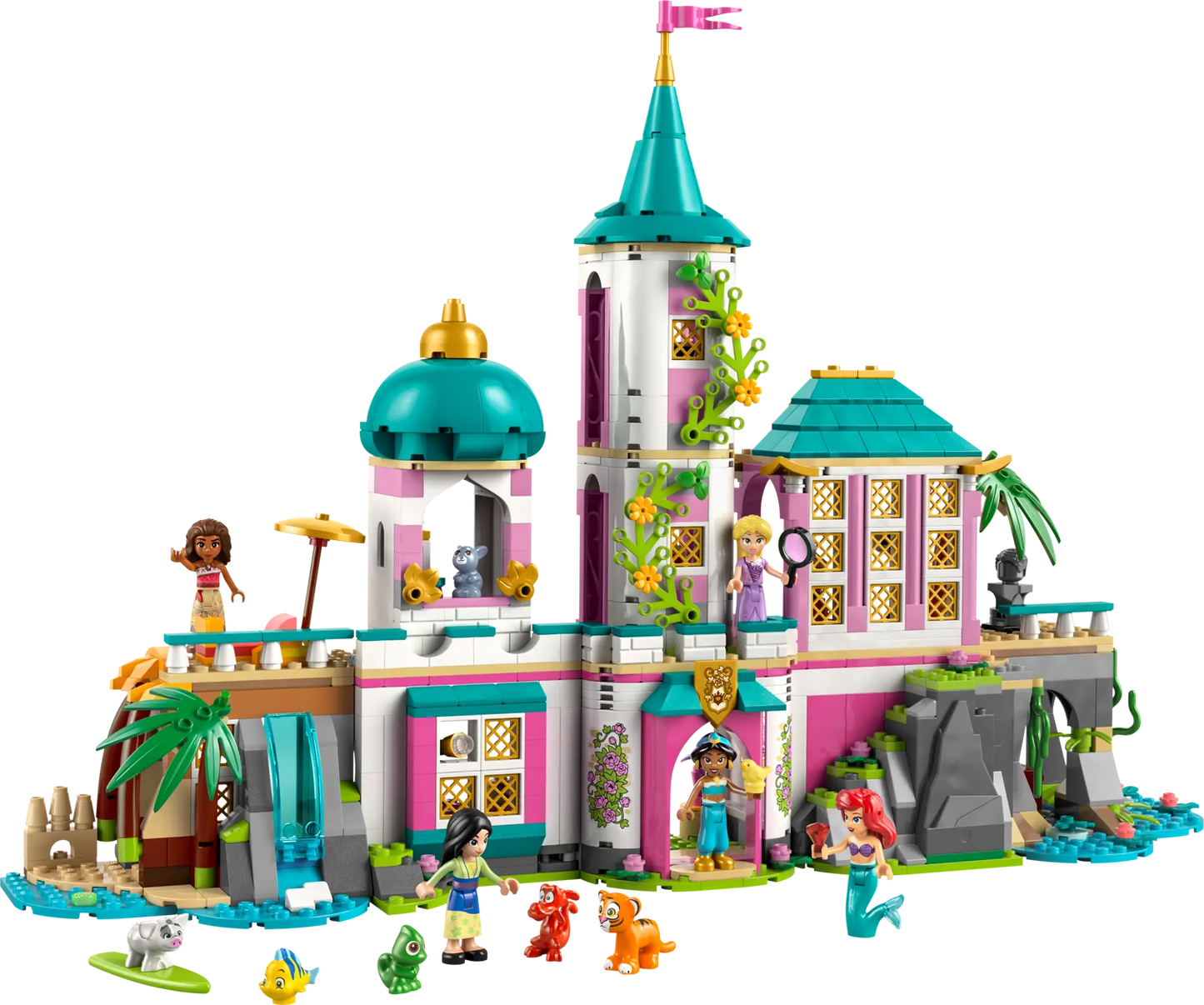 43267 LEGO Disney - Castello della Principessa e animali reali