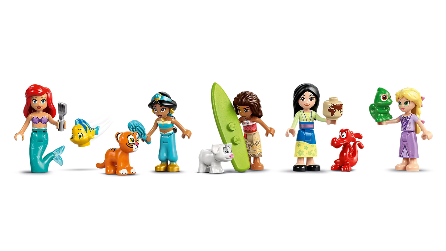 43267 LEGO Disney - Castello della Principessa e animali reali