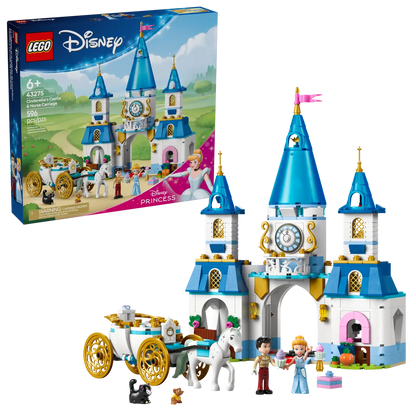 43275  LEGO Disney - Castello e carrozza di Cenerentola