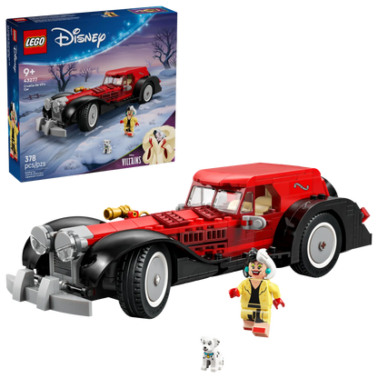 DISPONIBILE DA SETTEMBRE 2025 - 43277 ESCLUSIVA LEGO Disney - Auto di Crudelia De Mon