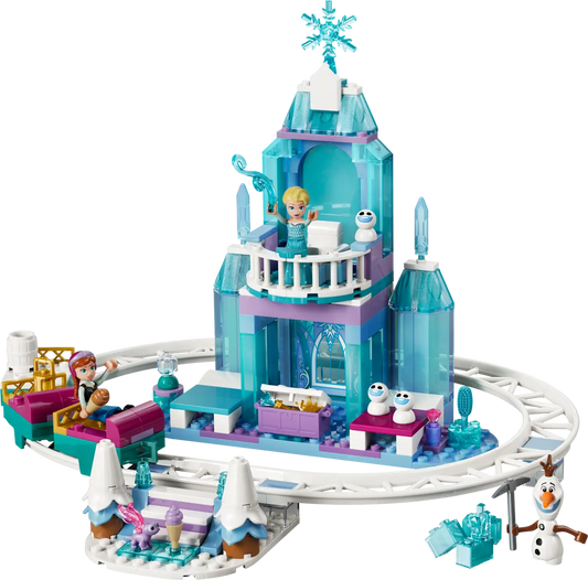 DISPONIBILE DA GENNAIO 2026 - 43281 LEGO Disney - Castello di ghiaccio di Elsa e avventura sulla neve