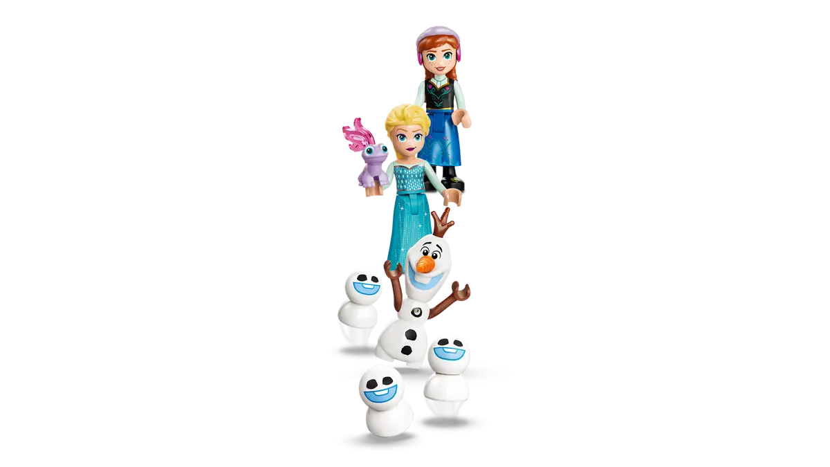 DISPONIBILE DA GENNAIO 2026 - 43281 LEGO Disney - Castello di ghiaccio di Elsa e avventura sulla neve
