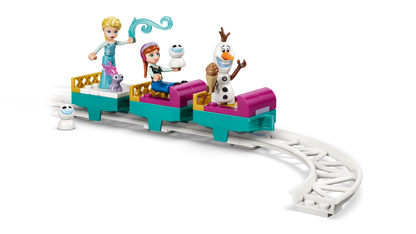 DISPONIBILE DA GENNAIO 2026 - 43281 LEGO Disney - Castello di ghiaccio di Elsa e avventura sulla neve