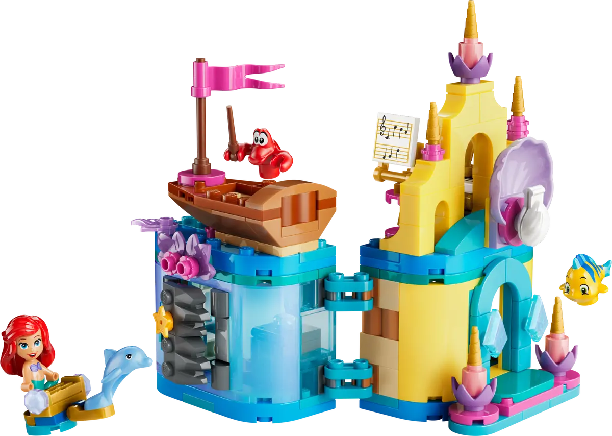 DISPONIBILE DA GENNAIO 2026 - 43285 LEGO Disney - Il magico Mini-palazzo di Ariel
