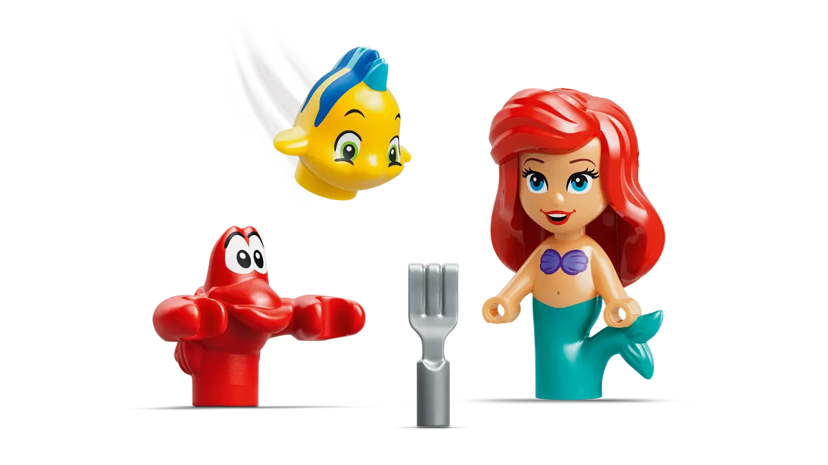 DISPONIBILE DA GENNAIO 2026 - 43285 LEGO Disney - Il magico Mini-palazzo di Ariel