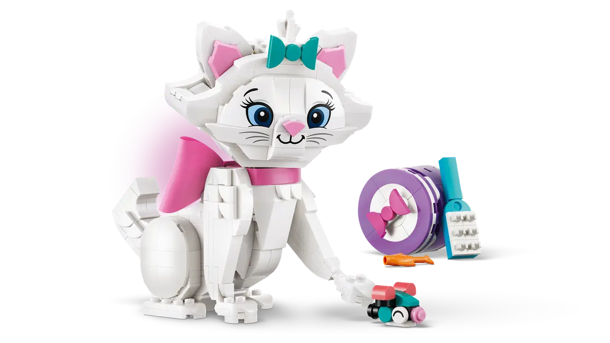 DISPONIBILE DA GENNAIO 2026 - 43286 LEGO Disney - Adorabile Minou de Gli Aristogatti