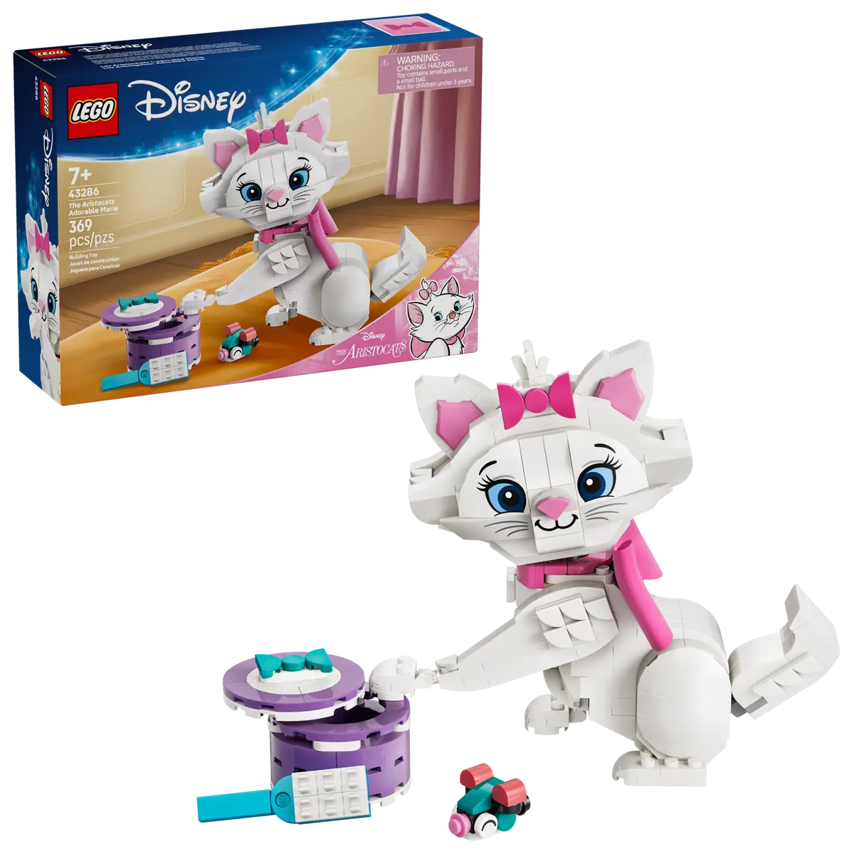 DISPONIBILE DA GENNAIO 2026 - 43286 LEGO Disney - Adorabile Minou de Gli Aristogatti