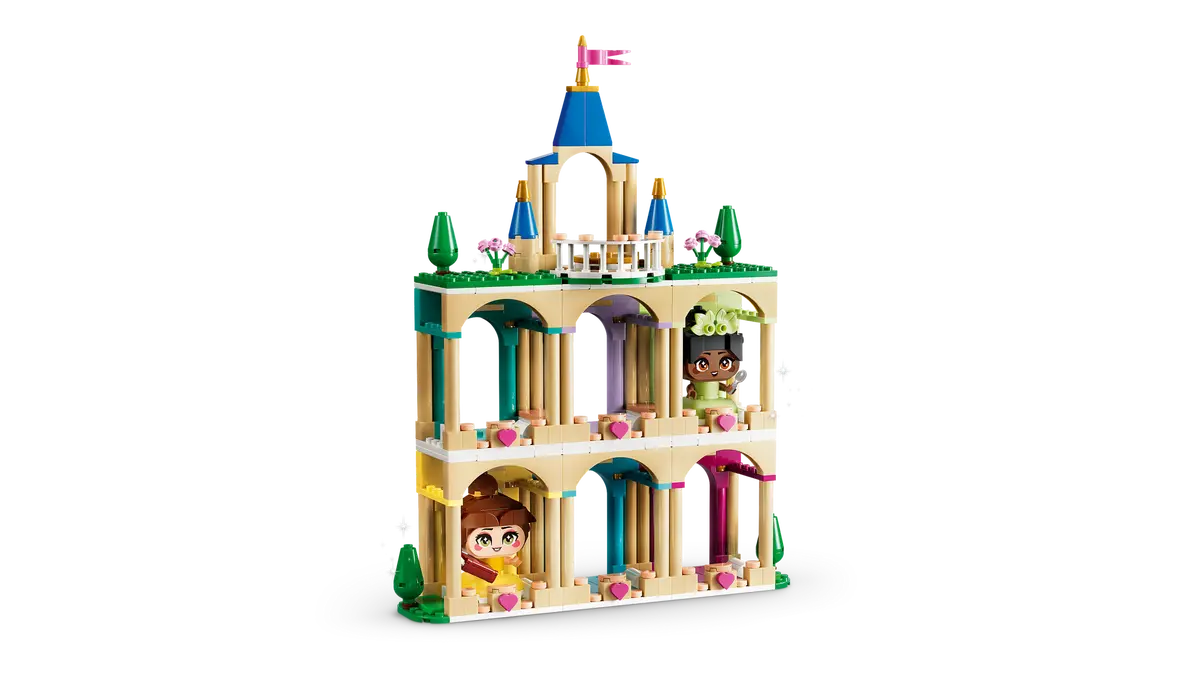 DISPONIBILE DA GENNAIO 2026 - 43291 LEGO Disney - Mini-Belle e Mini-Tiana con Castello