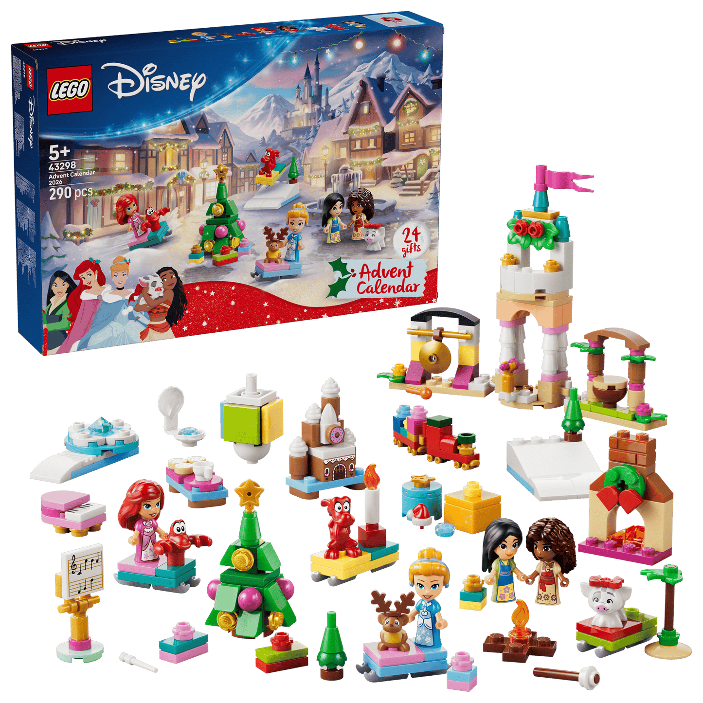 DISPONIBILE DA SETTEMBRE 2026 - 43298 LEGO Disney - Calendario dell’Avvento LEGO® Disney 2026