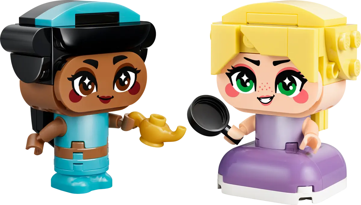 DISPONIBILE DA GENNAIO 2026 - 43303 LEGO Disney - Mini-Jasmine e Mini-Rapunzel