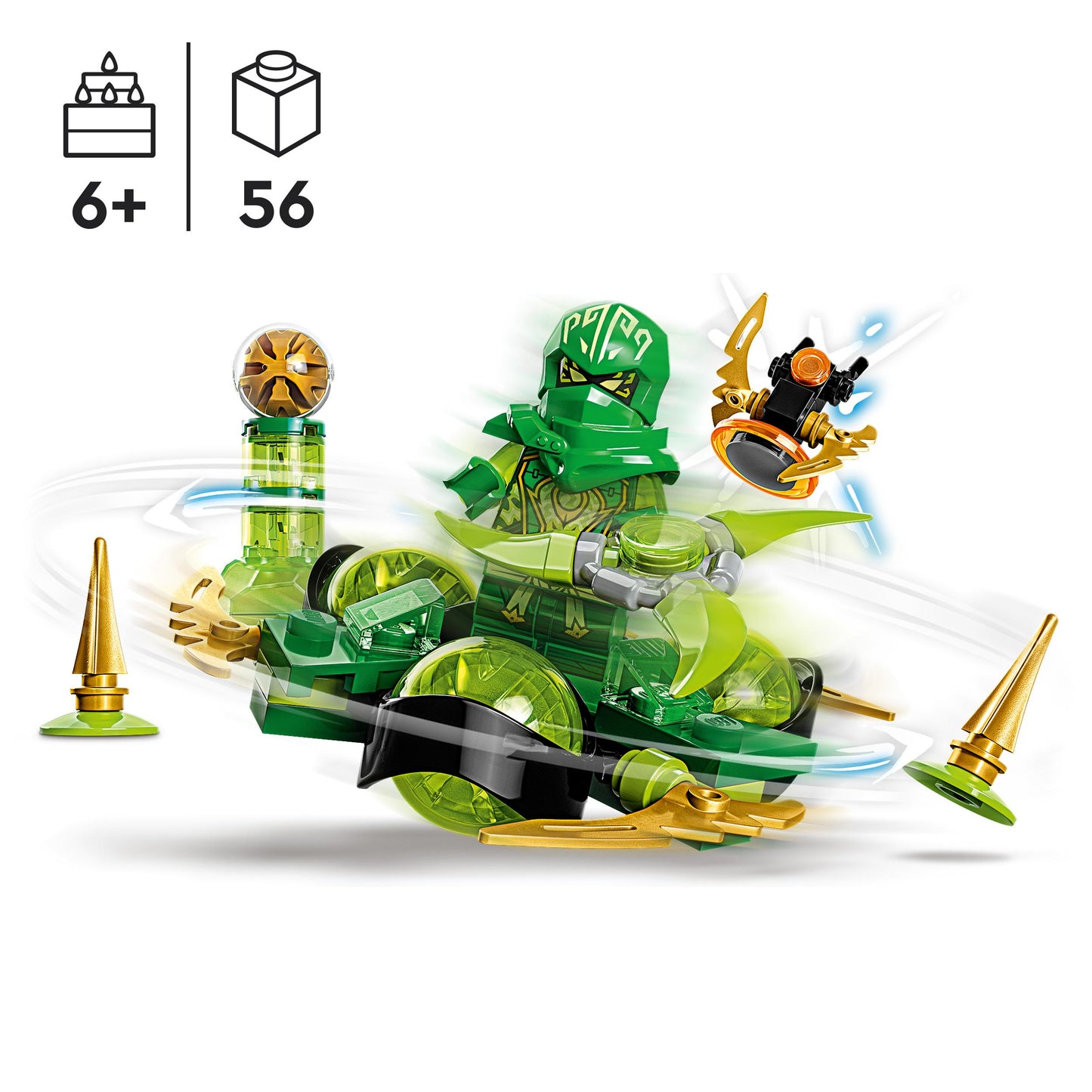 71779 LEGO Ninjago - Spin Power Dragon di Lloyd