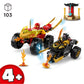 71789 LEGO Ninjago - Battaglia su auto e moto di Kai e Ras