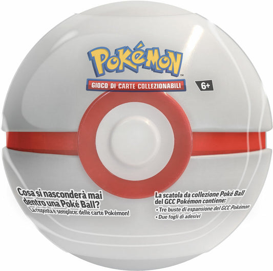Pokeball Tin Pokemon Settembre 2023 - Premier Ball - Italiano