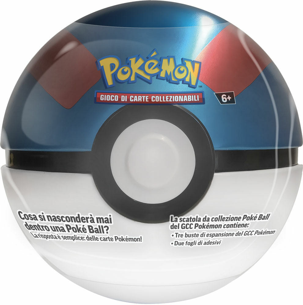 Pokeball Tin Pokemon Settembre 2023 - Mega Ball - Italiano